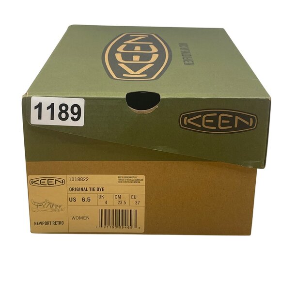 Keen Women’s Newport Retro Adjustable Strap Multicolor Tie-Dye Sandals Size 6.5 - Picture 7 of 7